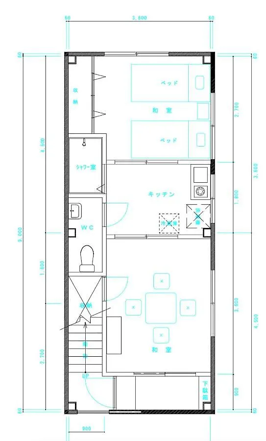 Apartment 1F Facing Skdytree 6Min Stn Direct Nrt&Hnd&Disney Tokyo Japan